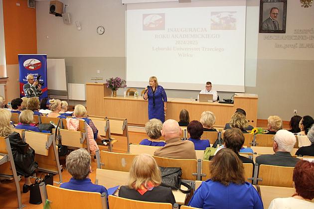 Inauguracja roku akademickiego Lęborskiego Uniwersytetu Trzeciego Wieku