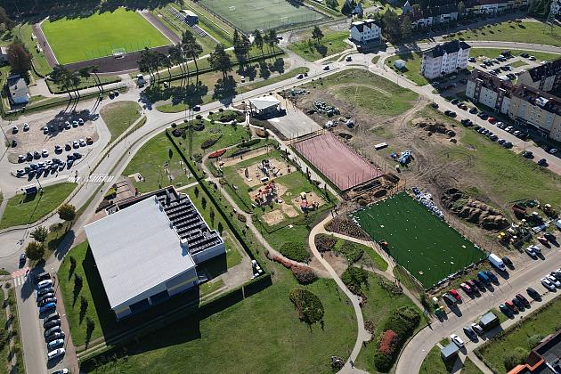 Budowa kompleksu boisk na Osiedlu Sportowa na finiszu