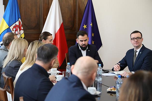 O ważnych sprawach na spotkaniu z Wojewodą Pomorską