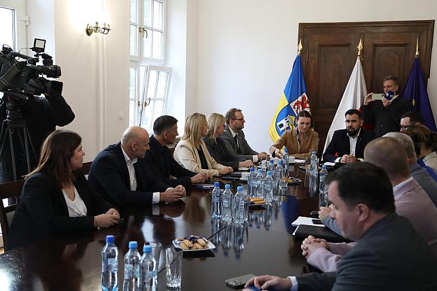 O ważnych sprawach na spotkaniu z Wojewodą Pomorską