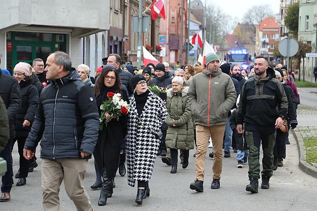 Z Polską w sercu. Lęborczanie uczcili Narodowe Święto Niepodległości