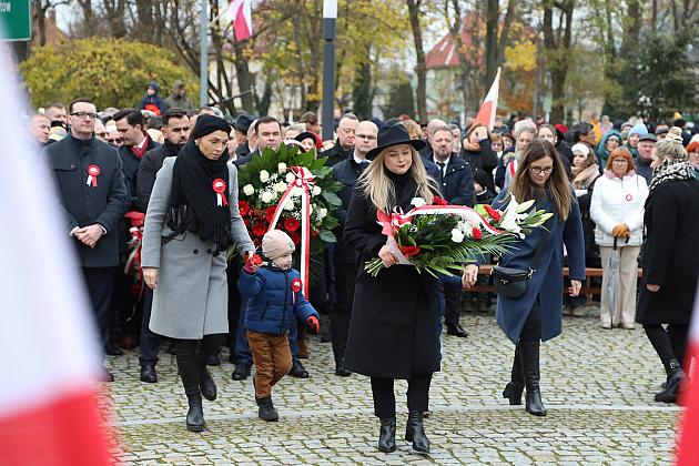 Z Polską w sercu. Lęborczanie uczcili Narodowe Święto Niepodległości