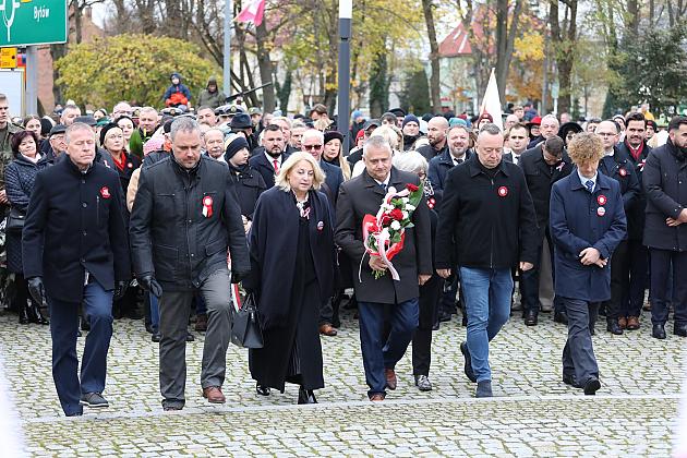Z Polską w sercu. Lęborczanie uczcili Narodowe Święto Niepodległości
