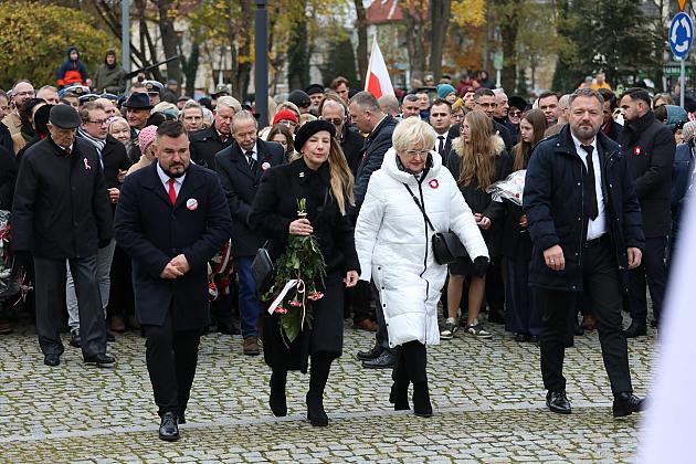 Z Polską w sercu. Lęborczanie uczcili Narodowe Święto Niepodległości