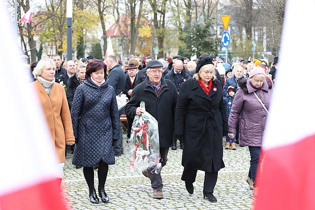 Z Polską w sercu. Lęborczanie uczcili Narodowe Święto Niepodległości