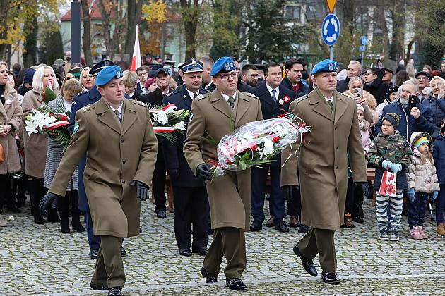 Z Polską w sercu. Lęborczanie uczcili Narodowe Święto Niepodległości