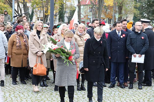 Z Polską w sercu. Lęborczanie uczcili Narodowe Święto Niepodległości