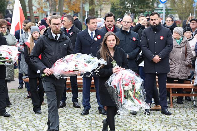 Z Polską w sercu. Lęborczanie uczcili Narodowe Święto Niepodległości