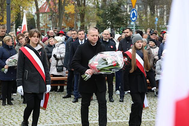 Z Polską w sercu. Lęborczanie uczcili Narodowe Święto Niepodległości