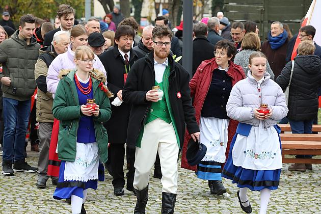 Z Polską w sercu. Lęborczanie uczcili Narodowe Święto Niepodległości