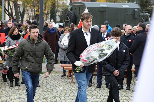 Z Polską w sercu. Lęborczanie uczcili Narodowe Święto Niepodległości