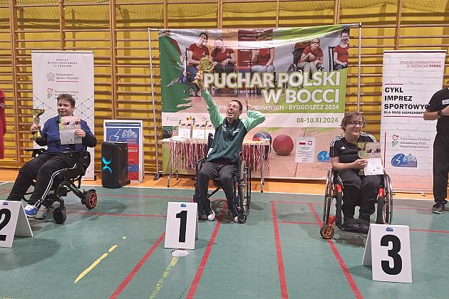 Sukces lęborczanki w Pucharze Polski w Bocci Osób Niepełnosprawnych