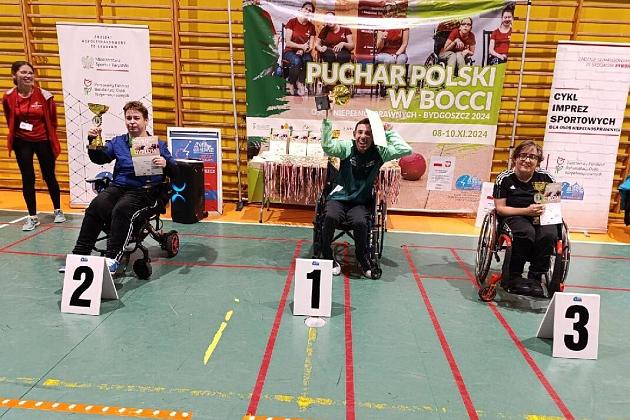 Sukces lęborczanki w Pucharze Polski w Bocci Osób Niepełnosprawnych