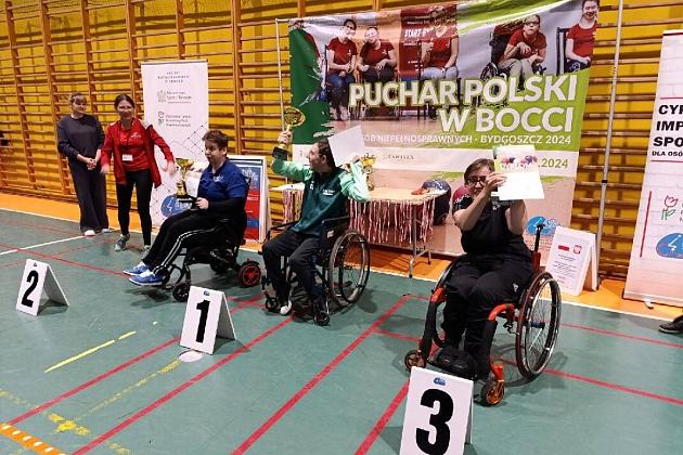 Sukces lęborczanki w Pucharze Polski w Bocci Osób Niepełnosprawnych