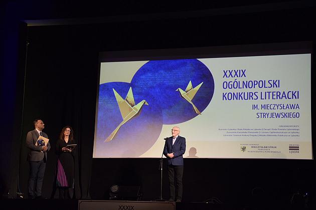 Na uroczystej gali poznaliśmy laureatów XXXIX Ogólnopolskiego Konkursu Literackiego im. Mieczysława Stryjewskiego
