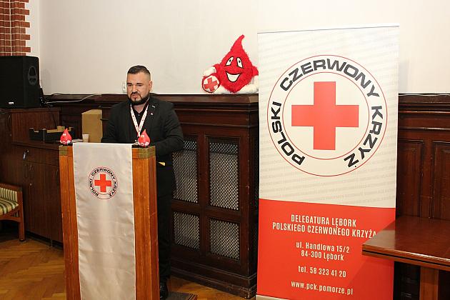 Dawcy krwi odznaczeni na gali PCK w ratuszu