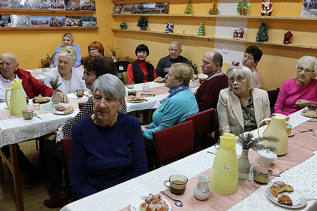 Spotkanie wigilijne Stowarzyszenia Emerytów, Rencistów i Osób Niepełnosprawnych