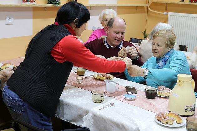 Spotkanie wigilijne Stowarzyszenia Emerytów, Rencistów i Osób Niepełnosprawnych