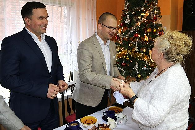 Spotkanie wigilijne Stowarzyszenia Emerytów, Rencistów i Osób Niepełnosprawnych