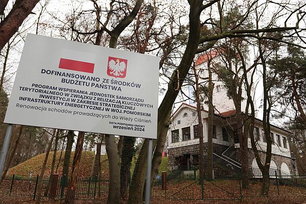 Wyremontowane schody w parku Chrobrego udostępnione dla spacerowiczów