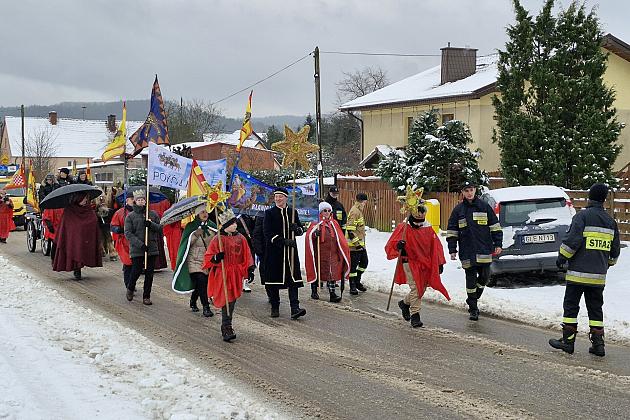 Orszak Trzech Króli przeszedł z Lubowidza do Lęborka