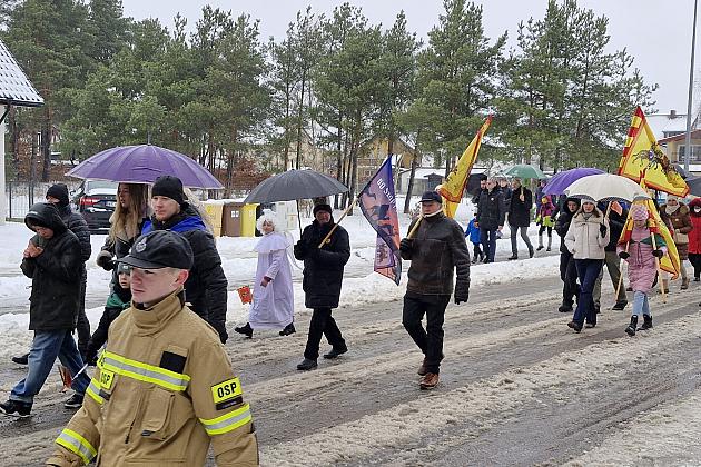 Orszak Trzech Króli przeszedł z Lubowidza do Lęborka