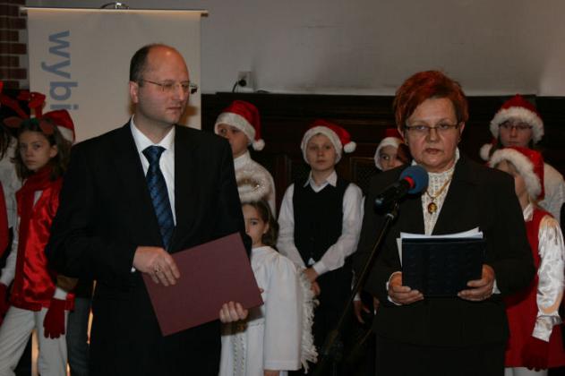 Ksiądz Biskup Diecezjalny kolędował w ratuszu