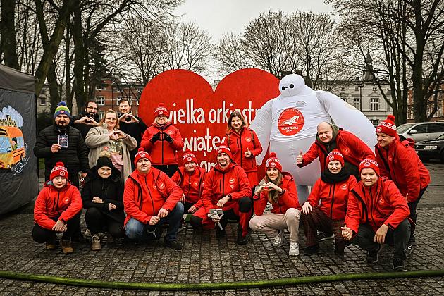 Dla onkologii i hematologii dziecięcej. Lębork zagrał z Wielką Orkiestrą Świątecznej Pomocy