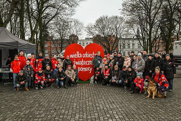 Dla onkologii i hematologii dziecięcej. Lębork zagrał z Wielką Orkiestrą Świątecznej Pomocy