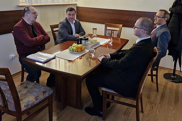 Wicewojewoda pomorski z wizytą w Lęborku