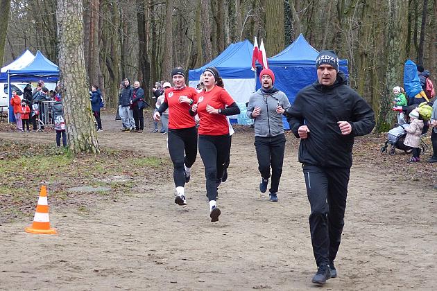 Patriotyczne bieganie w Parku Chrobrego z okazji Narodowego Dnia Pamięci Żołnierzy Wyklętych