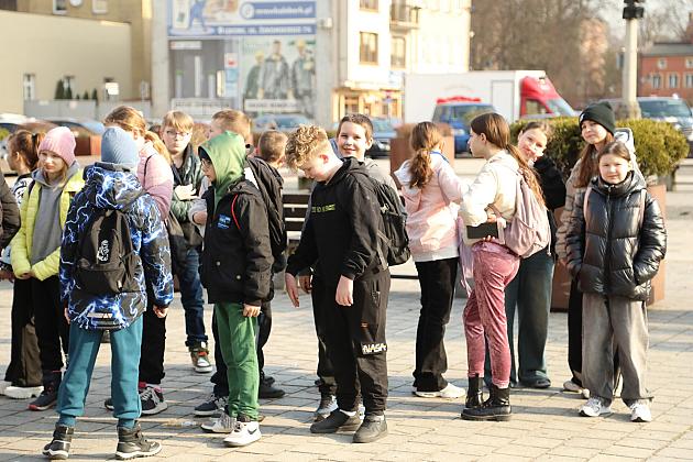 Wyruszyli z Lęborka do Czarnówka w poszukiwaniu oznak wiosny