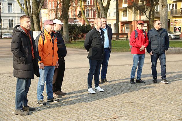 Wyruszyli z Lęborka do Czarnówka w poszukiwaniu oznak wiosny