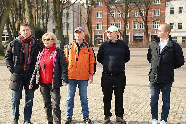 Wyruszyli z Lęborka do Czarnówka w poszukiwaniu oznak wiosny