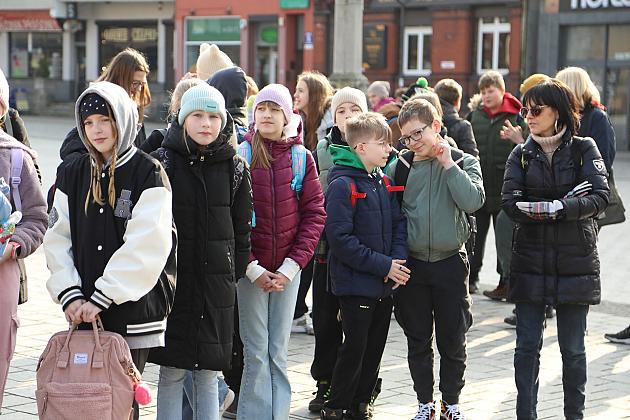 Wyruszyli z Lęborka do Czarnówka w poszukiwaniu oznak wiosny