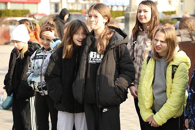 Wyruszyli z Lęborka do Czarnówka w poszukiwaniu oznak wiosny