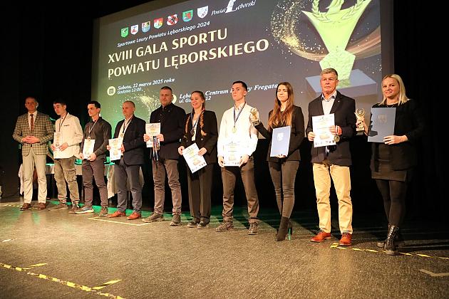 Najlepsi sportowcy nagrodzeni na uroczystej gali