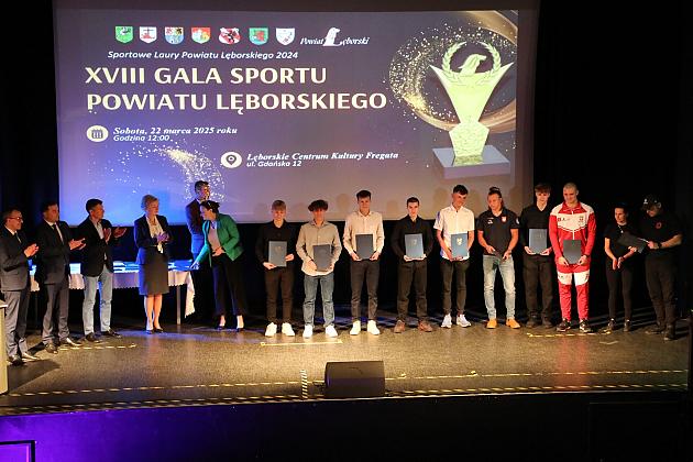 Najlepsi sportowcy nagrodzeni na uroczystej gali