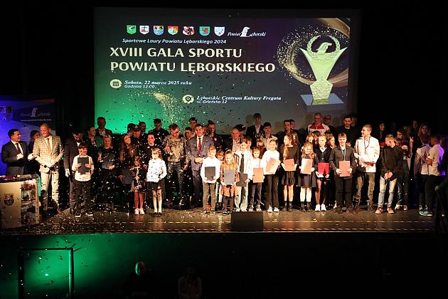 Najlepsi sportowcy nagrodzeni na uroczystej gali