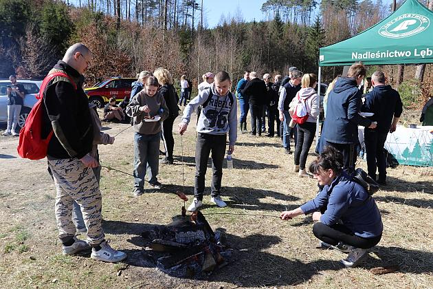 Wielka akcja wspólnego sadzenia lasu w Nadleśnictwie Lębork
