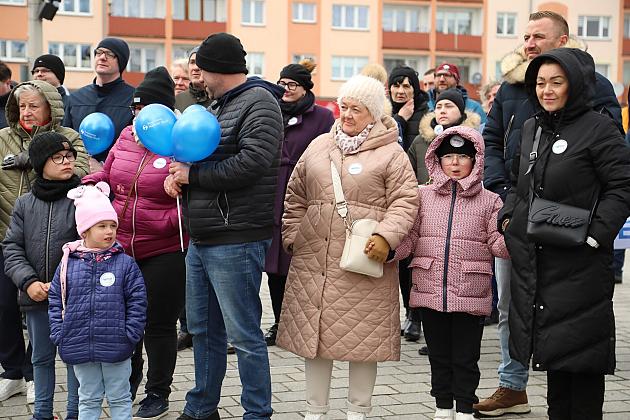 Marsz dla Autyzmu w Lęborku – dziękujemy, że byliście z nami!