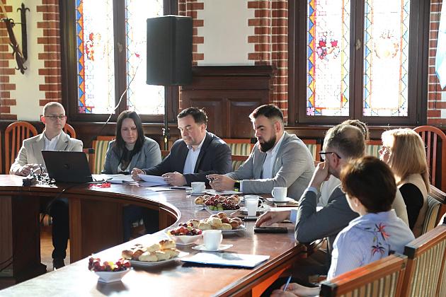 Spotkanie przedstawicieli Miejskiego Obszaru Funkcjonalnego Lęborka