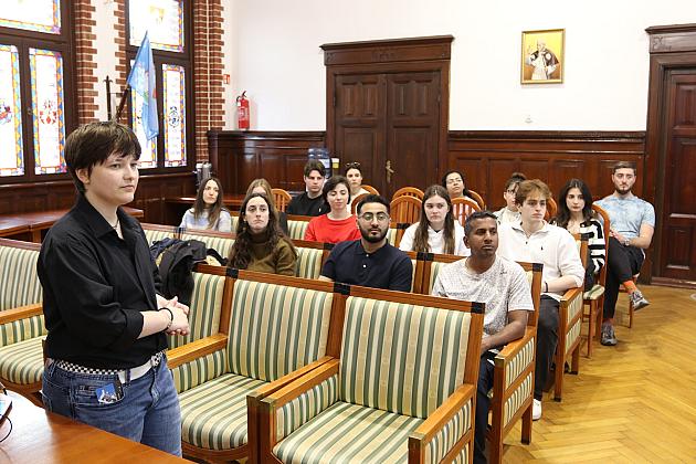 Wizyta w ratuszu zagranicznych gości