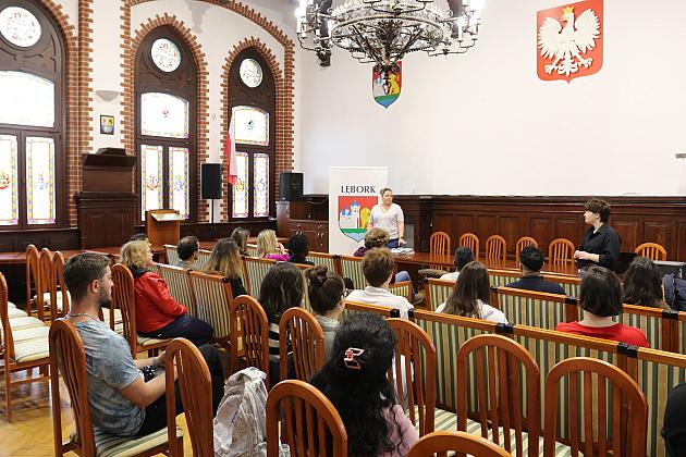 Wizyta w ratuszu zagranicznych gości