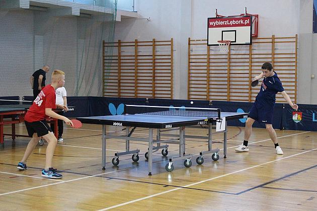 Fidala i Konkel najlepsi w kategoriach OPEN podczas Mistrzostw Lęborka w Tenisie Stołowym