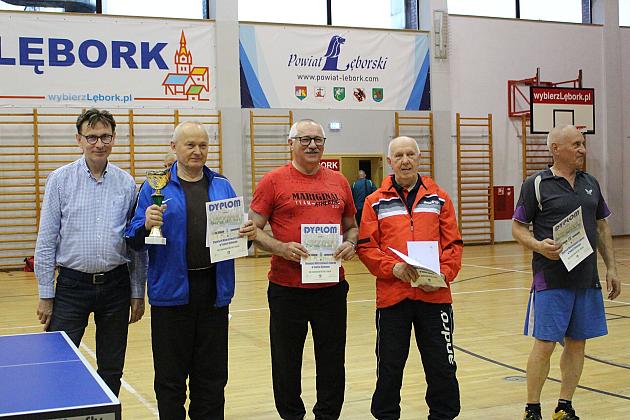 Fidala i Konkel najlepsi w kategoriach OPEN podczas Mistrzostw Lęborka w Tenisie Stołowym