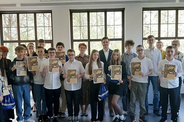 Gminny etap Konkursu Wiedzy o Zamkach Gotyckich za nami