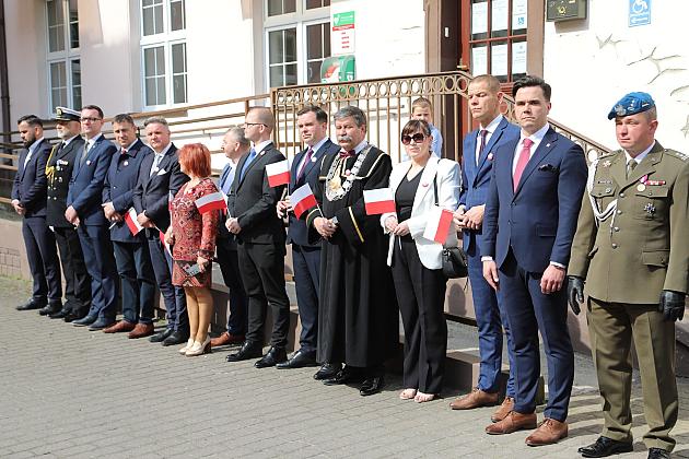 Uroczyste świętowanie Dnia Flagi RP