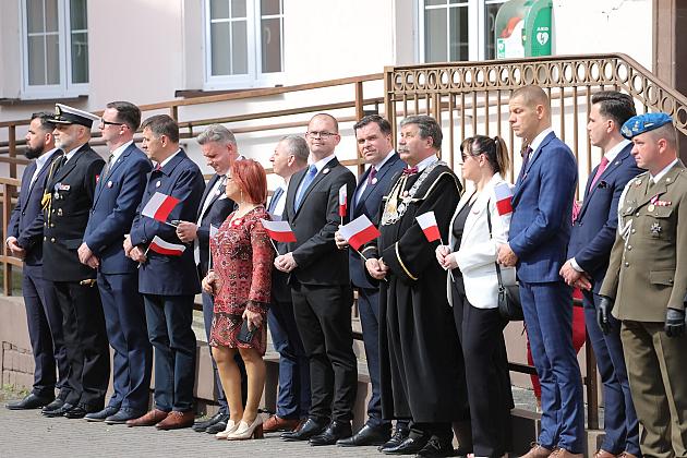 Uroczyste świętowanie Dnia Flagi RP