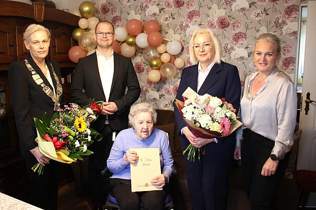 Józefa Wrońska ukończyła 100 lat!